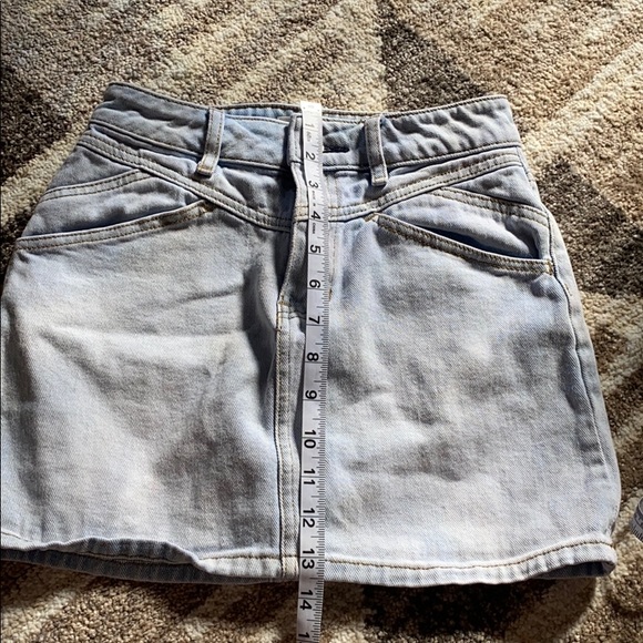 PacSun Jean light denim mini skirt - Picture 4 of 8